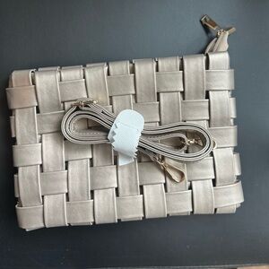 Anthropologie Lindy Woven Clutch